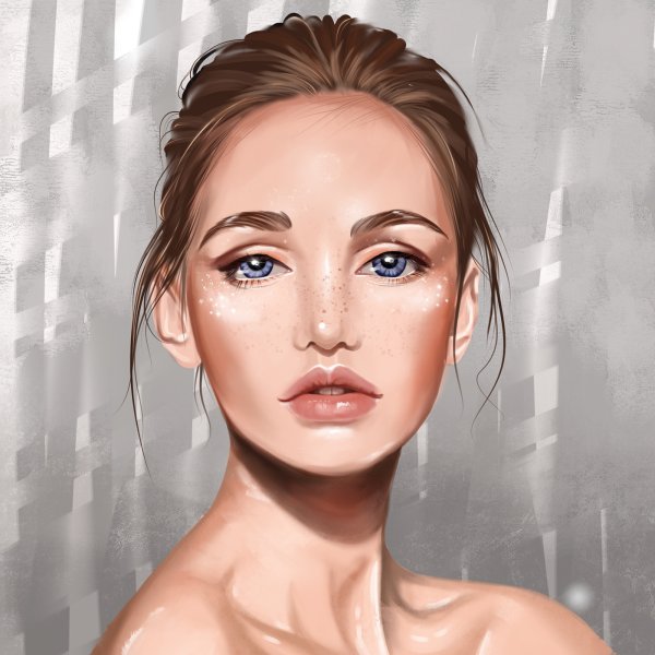 Портрет в прокриэйт