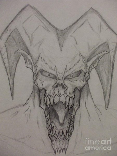 Дьявол скетч