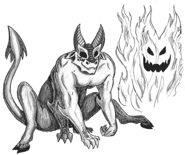 Демон для срисовки