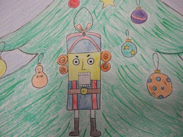 Щелкунчик детские рисунки