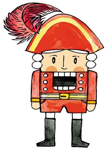 Щелкунчик рисунок для детей