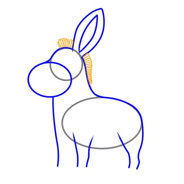 Маска ослика ИА