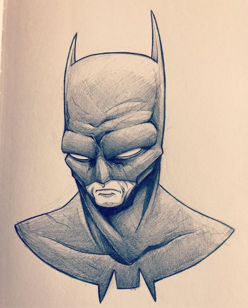 Бэтмен рисунок