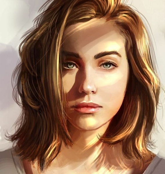 Портрет в стиле Digital Art