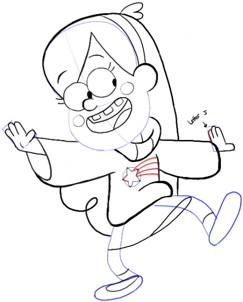 Гравити Фолз раскраска Гедеон