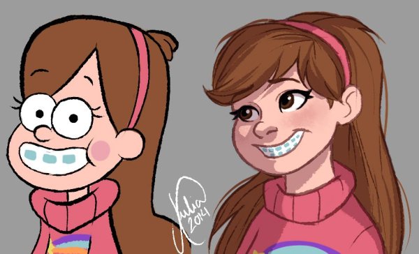 Мейбл с брекетами