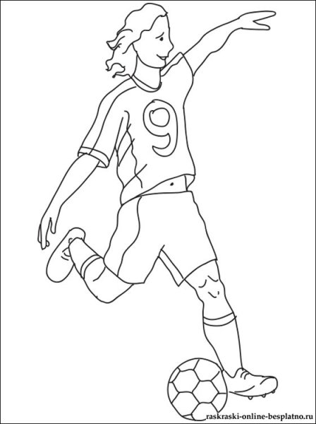 Футболист карандашом легко