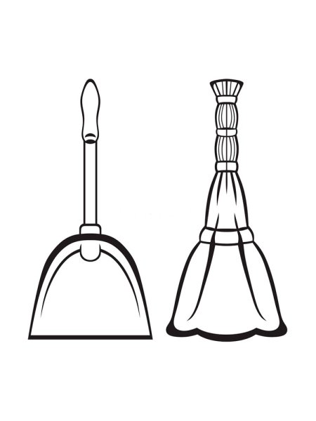 Нарисовать веник