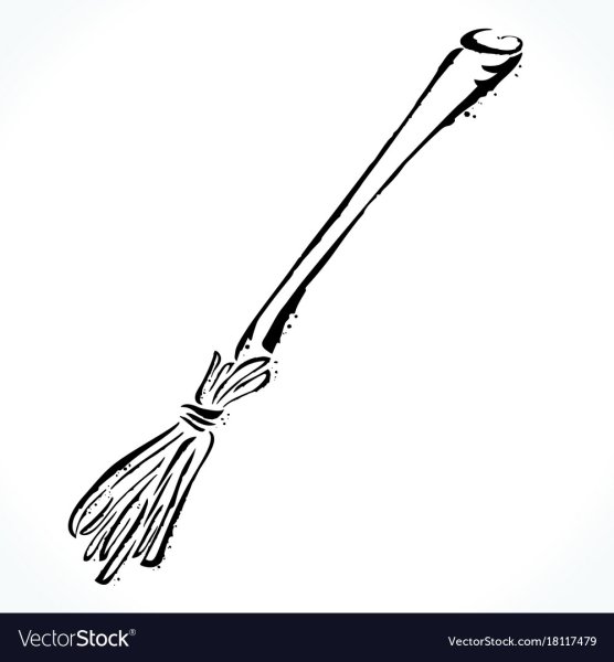 Веник рисунок