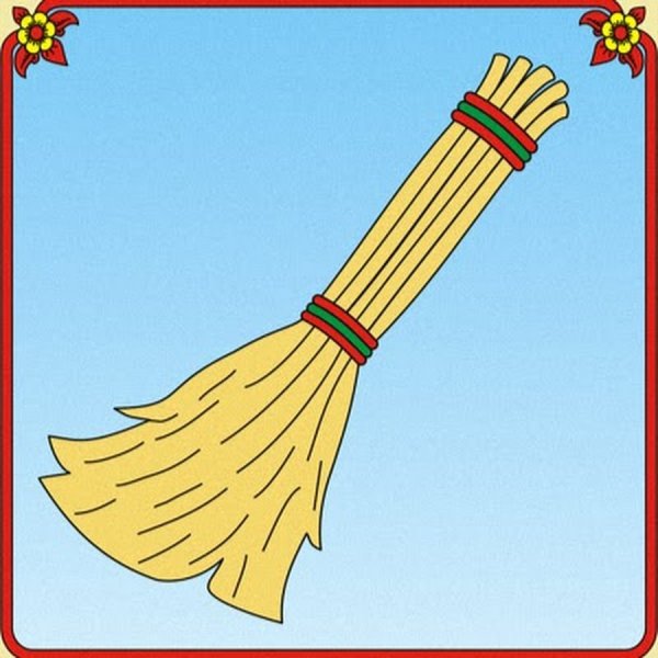 Веник мультяшный