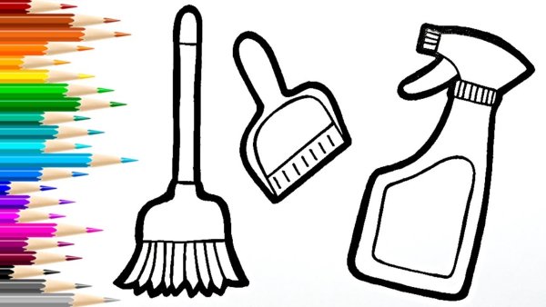 Скетч метла