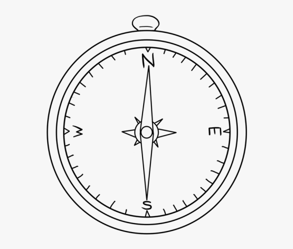 Нарисовать компас