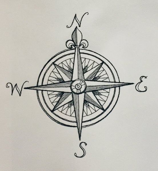 Компас эскиз