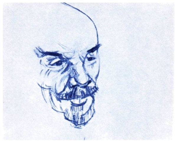 Портрет Ленина Андреева