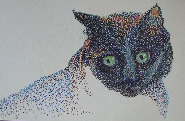 Пуантилизм животные легко