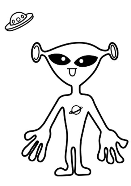 Инопланетянин карандашом