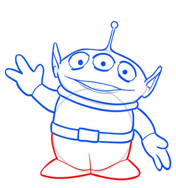 Рисование инопланетяне