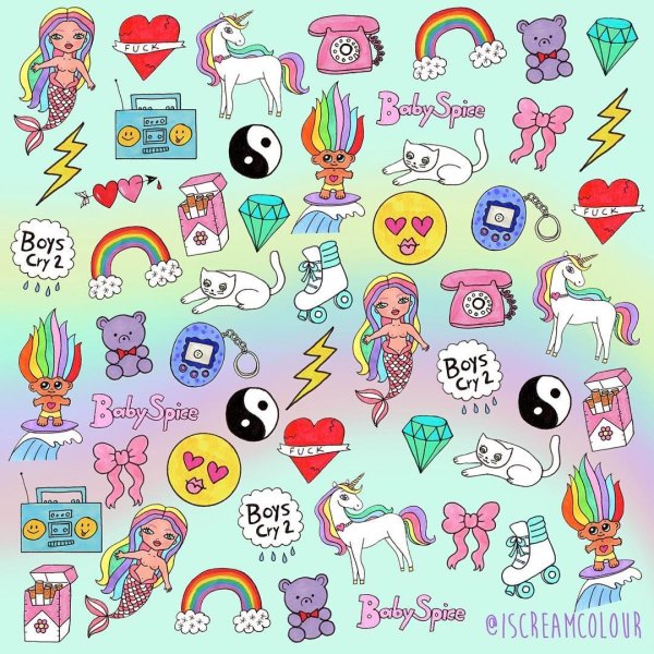 Милые мультяшные животные