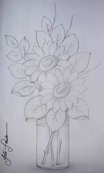 Раскраска букет роз