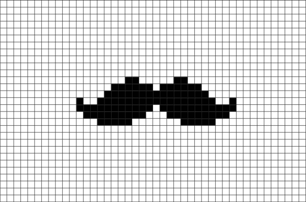 Рисунки по клеточкам черно белые маленькие