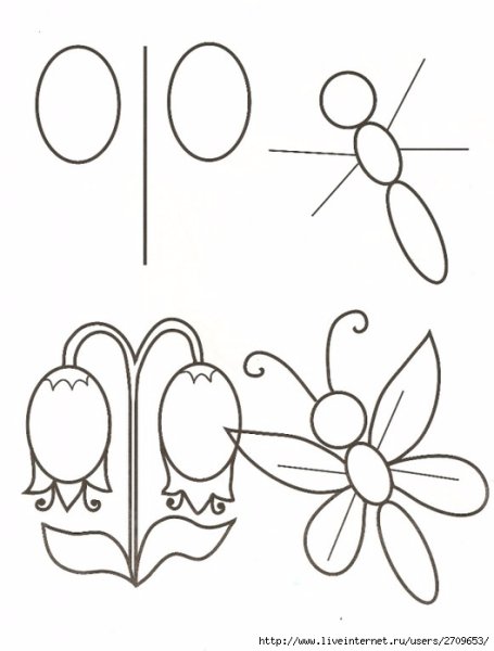 Поэтапное рисование для дошкольников