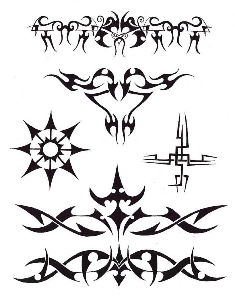 Тату эскизы мужские легкие