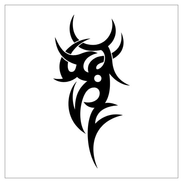 Татуировки для мужчин на листе