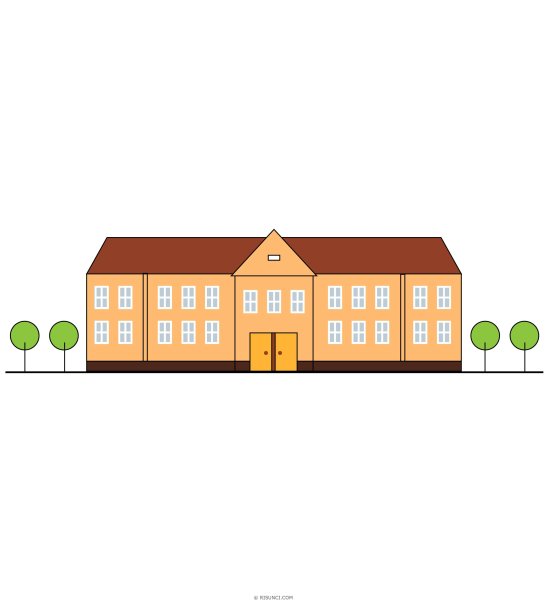 Нарисовать школу