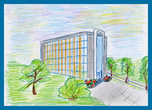 Рисунок на тему школа будущего