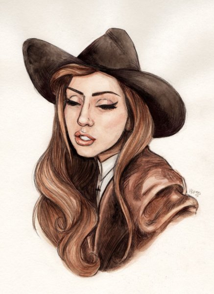 Рисунки девушек карандашом в стиле SWAG
