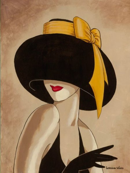 Рисунки для срисовки леди