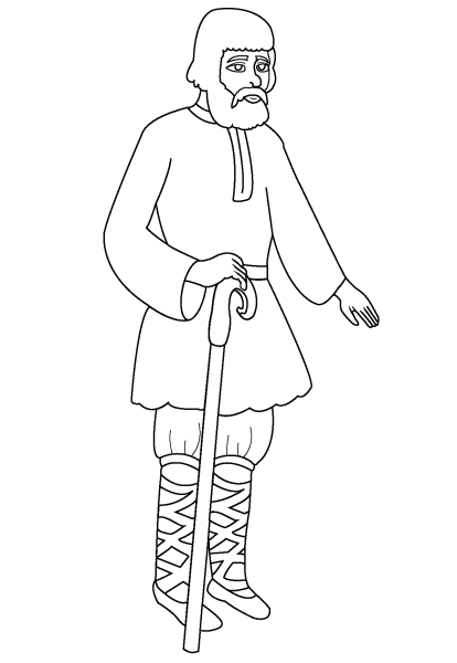 Рисование Деда Мороза