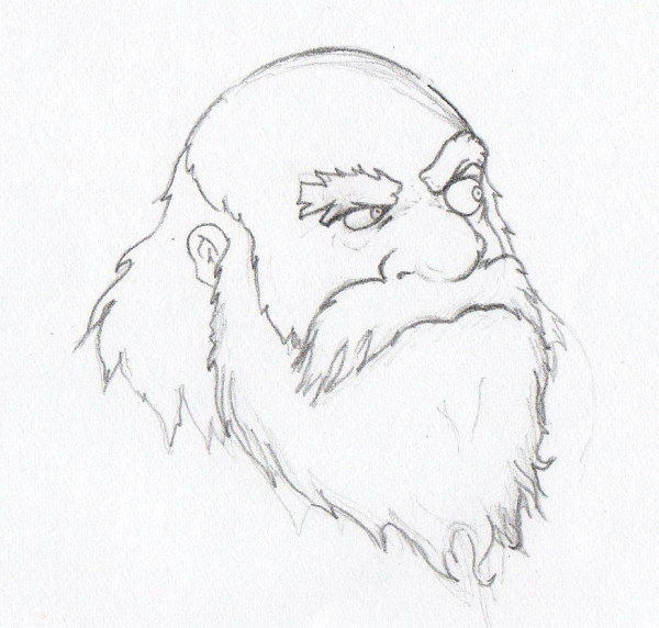 Дед Мороз раскраска