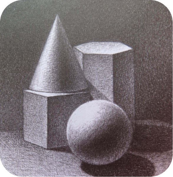 Светотень гризайль