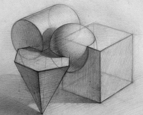 Объемные фигуры в пространстве