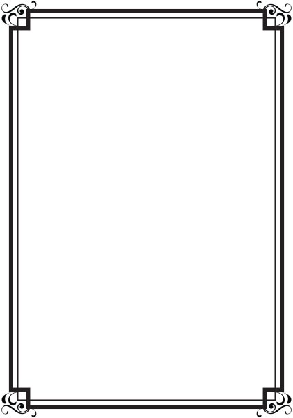 Рамка для текста Геометрическая