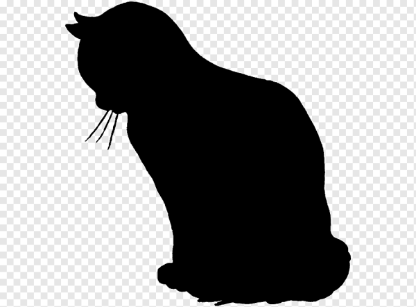 Силуэт кошки