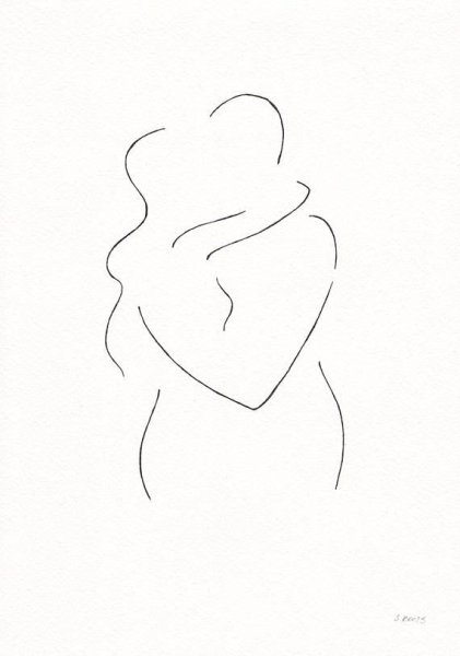 Силуэт девушки