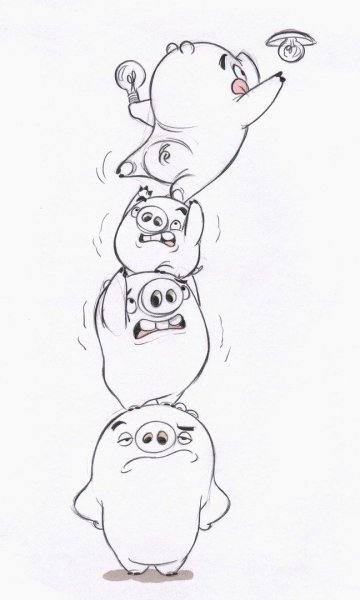 Лёгкие рисунки для срисовки карандашом