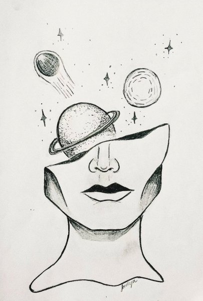 Необычные рисунки карандашом