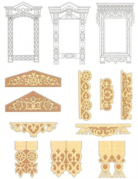 Орнаменты для наличников