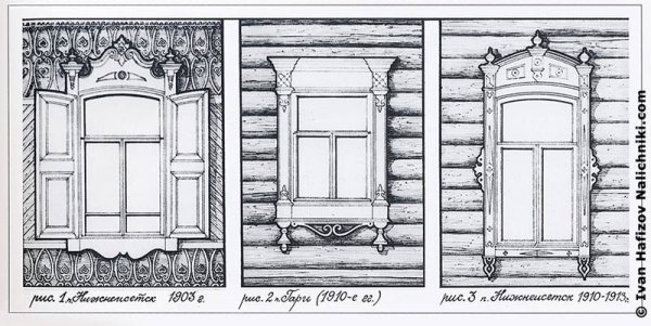 Наличники на окна рисунок