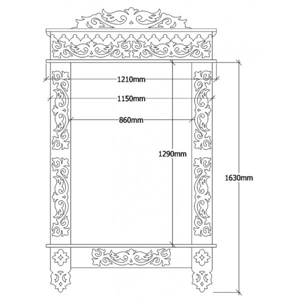 Наличники на окна чертежи
