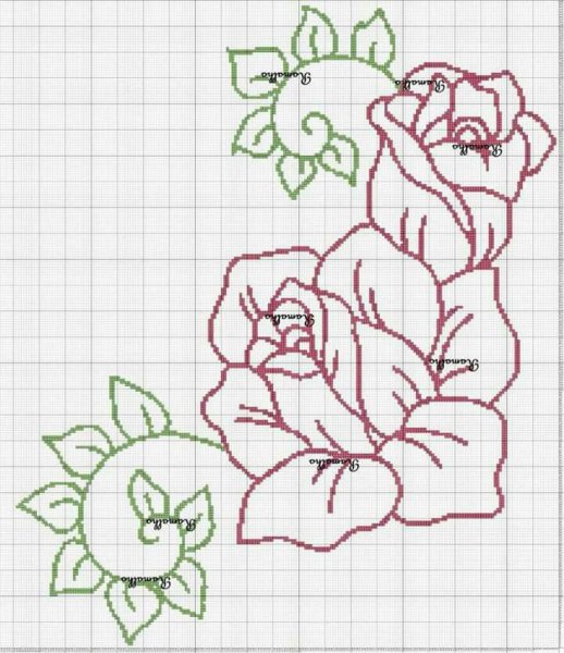 Эскизы для вышивания
