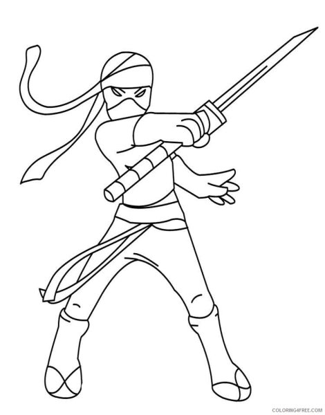 Картинки для срисовки ниндзя