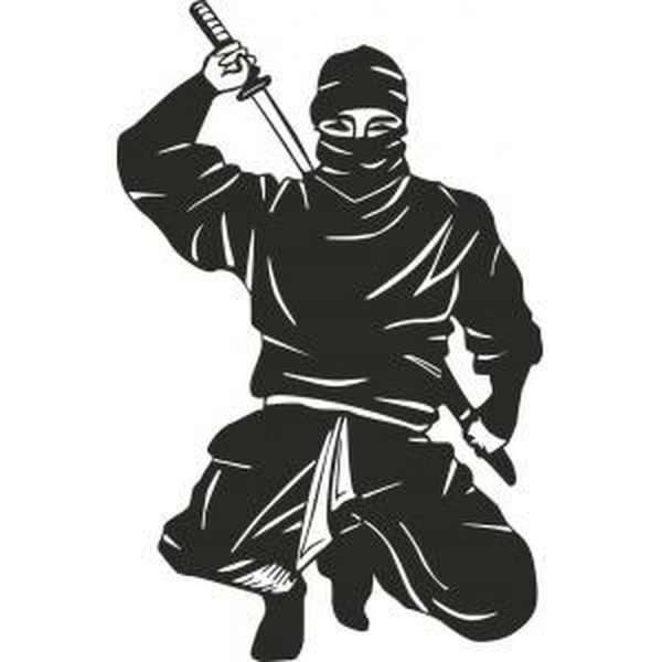 Ниндзя рисунок
