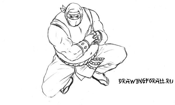 Ниндзя простым карандашом