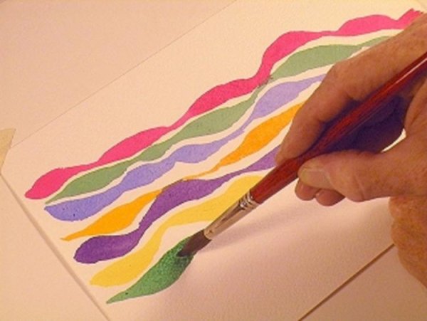 Точечный метод рисования цветов