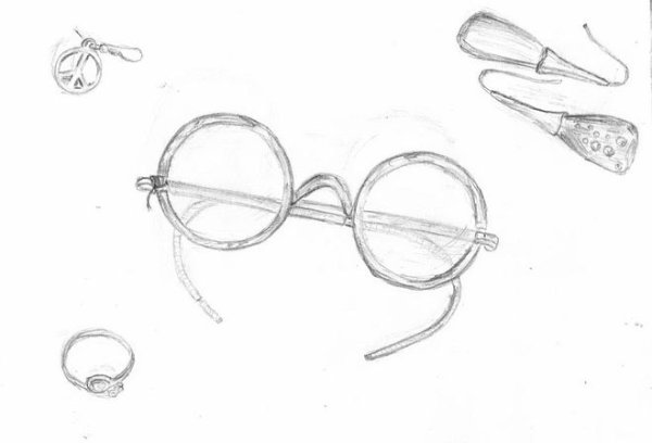 Очки раскраска для детей