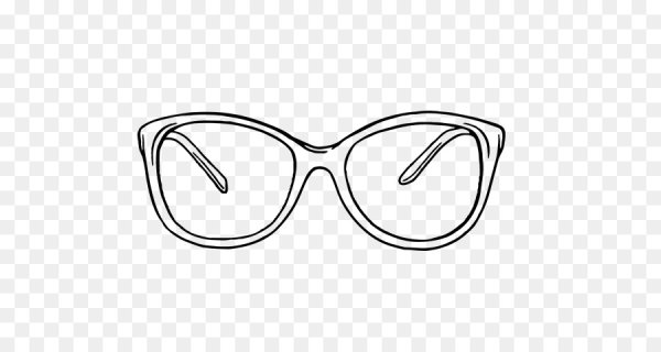 Очки раскраска для детей